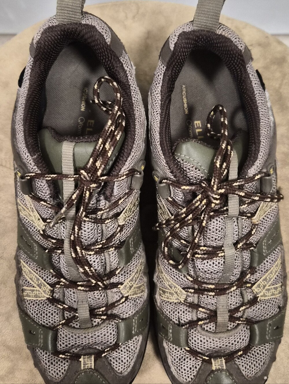 Merrell Brindle Women’s Hiking Shoes US 8 Medium Brown Gray Green